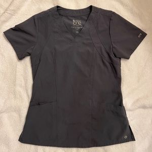 Barco One Grey Scrub Top